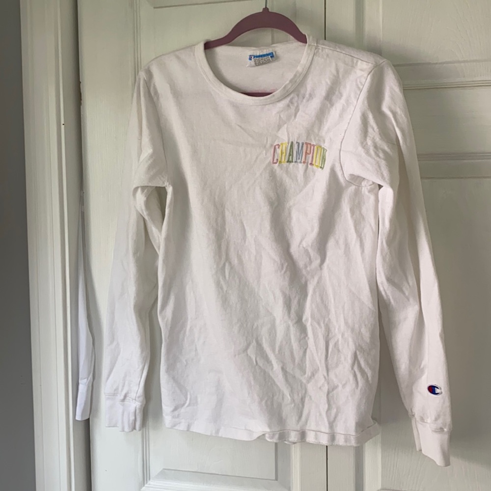Champion long sleeve tee multicolored